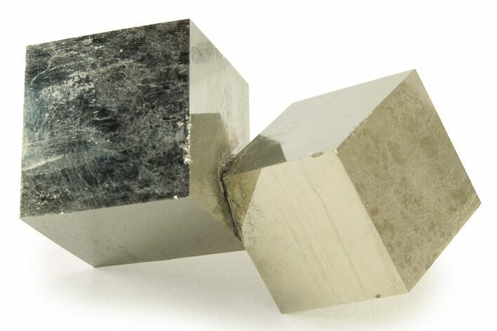 Natural Pyrite Cube Cluster - Spain #238766